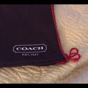 Authentic COACH Dust/Sleeper Cover Excell. 19”x15”